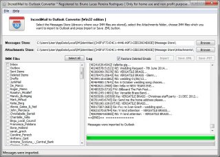 IncrediMail to PST transfer